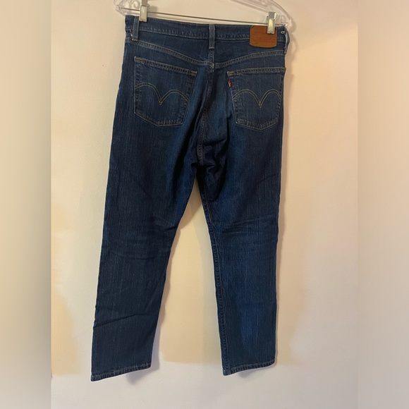 Levi’s 501 dark wash button fly jeans - Picture 3 of 6